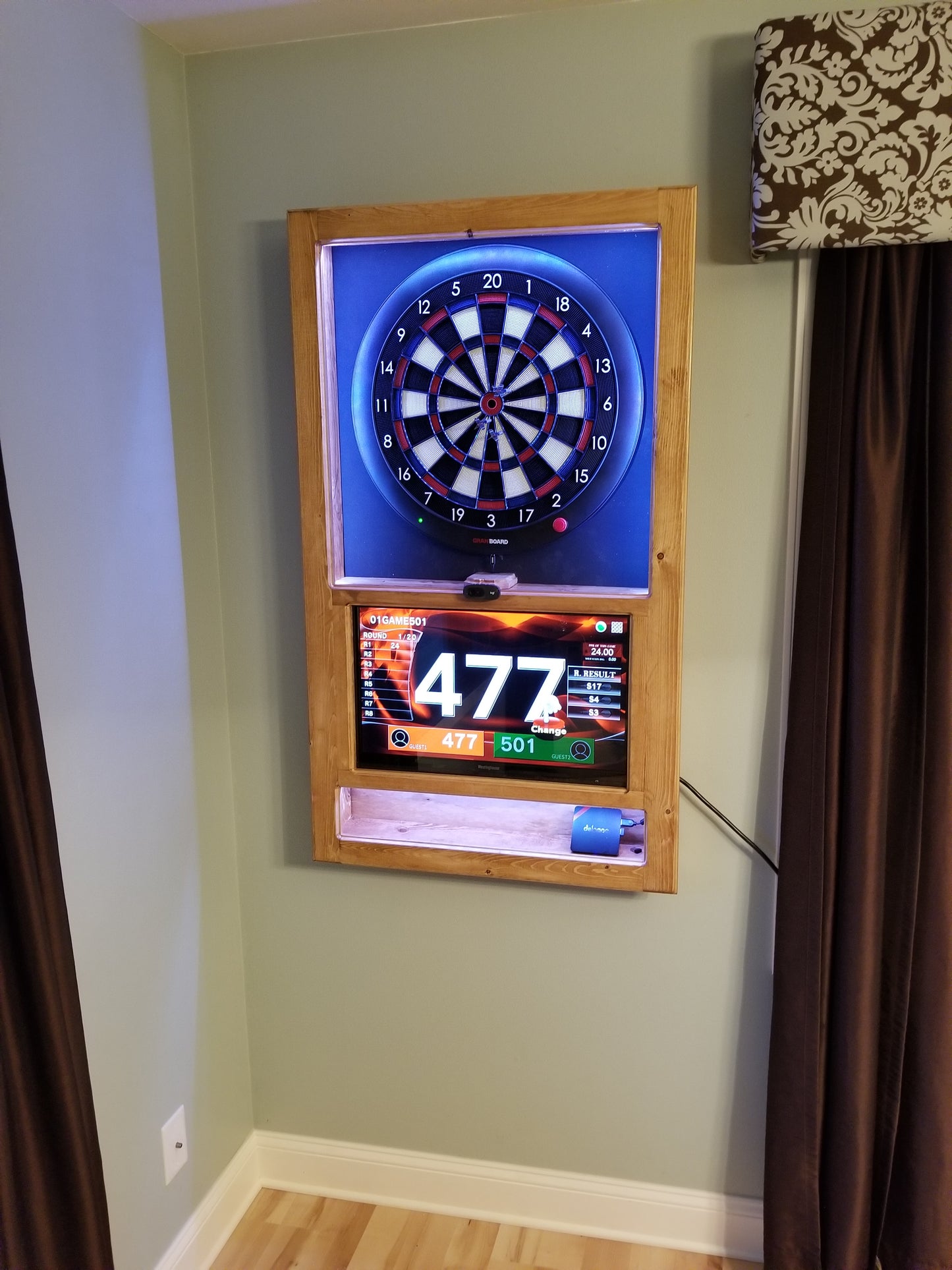 *Maverick Dart Board Cabinet