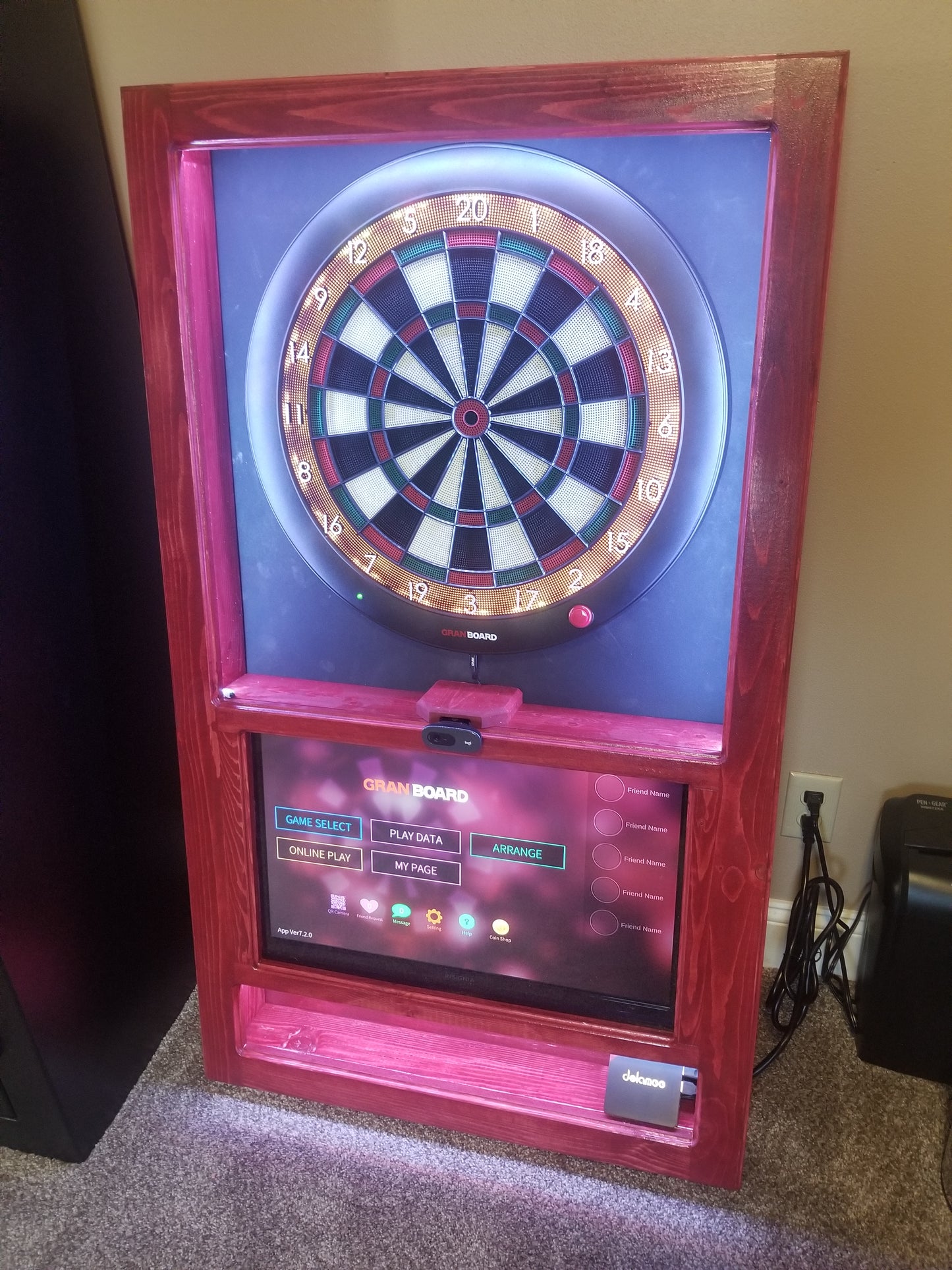 *Maverick Dart Board Cabinet