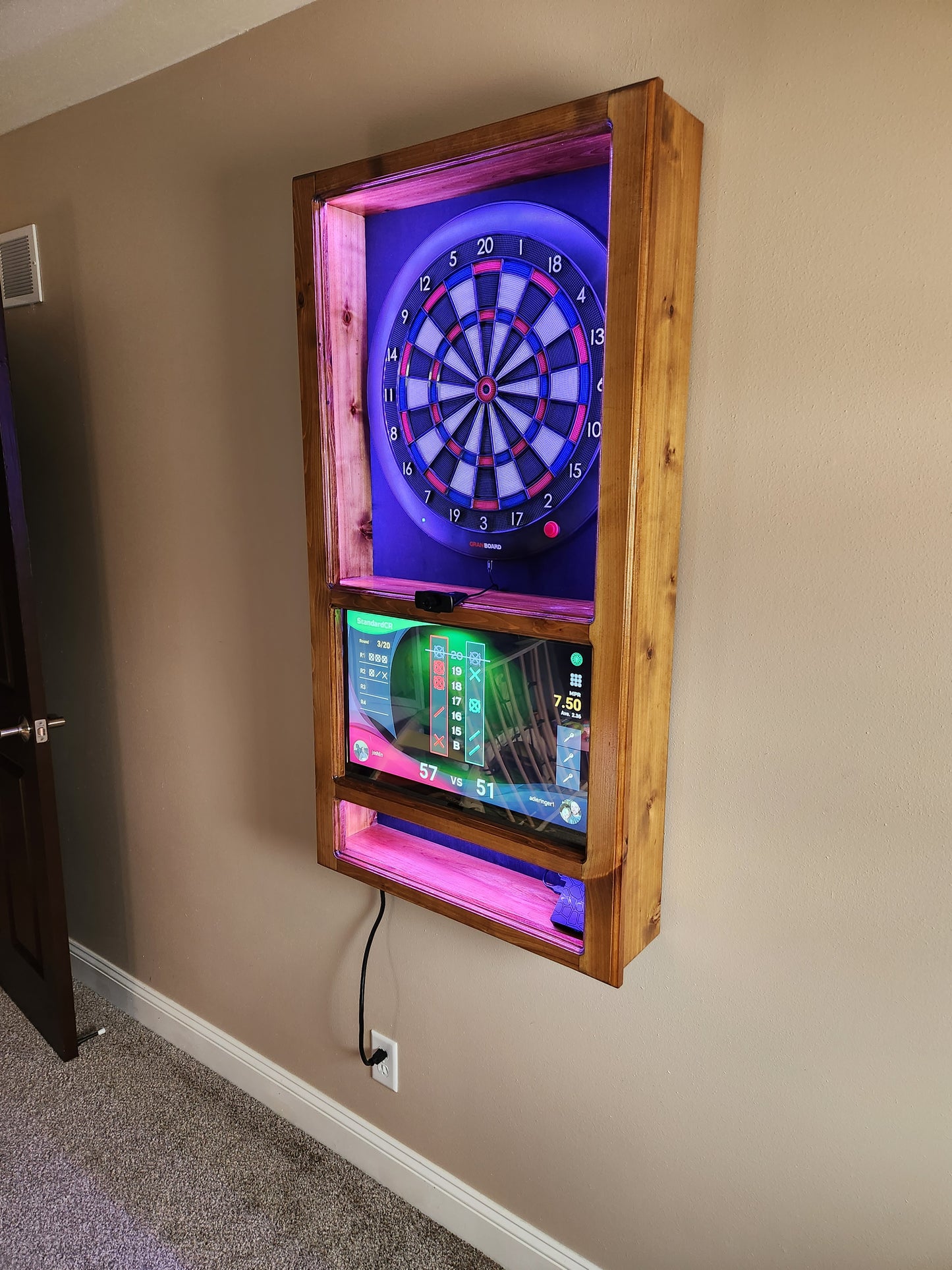 *Maverick Dart Board Cabinet