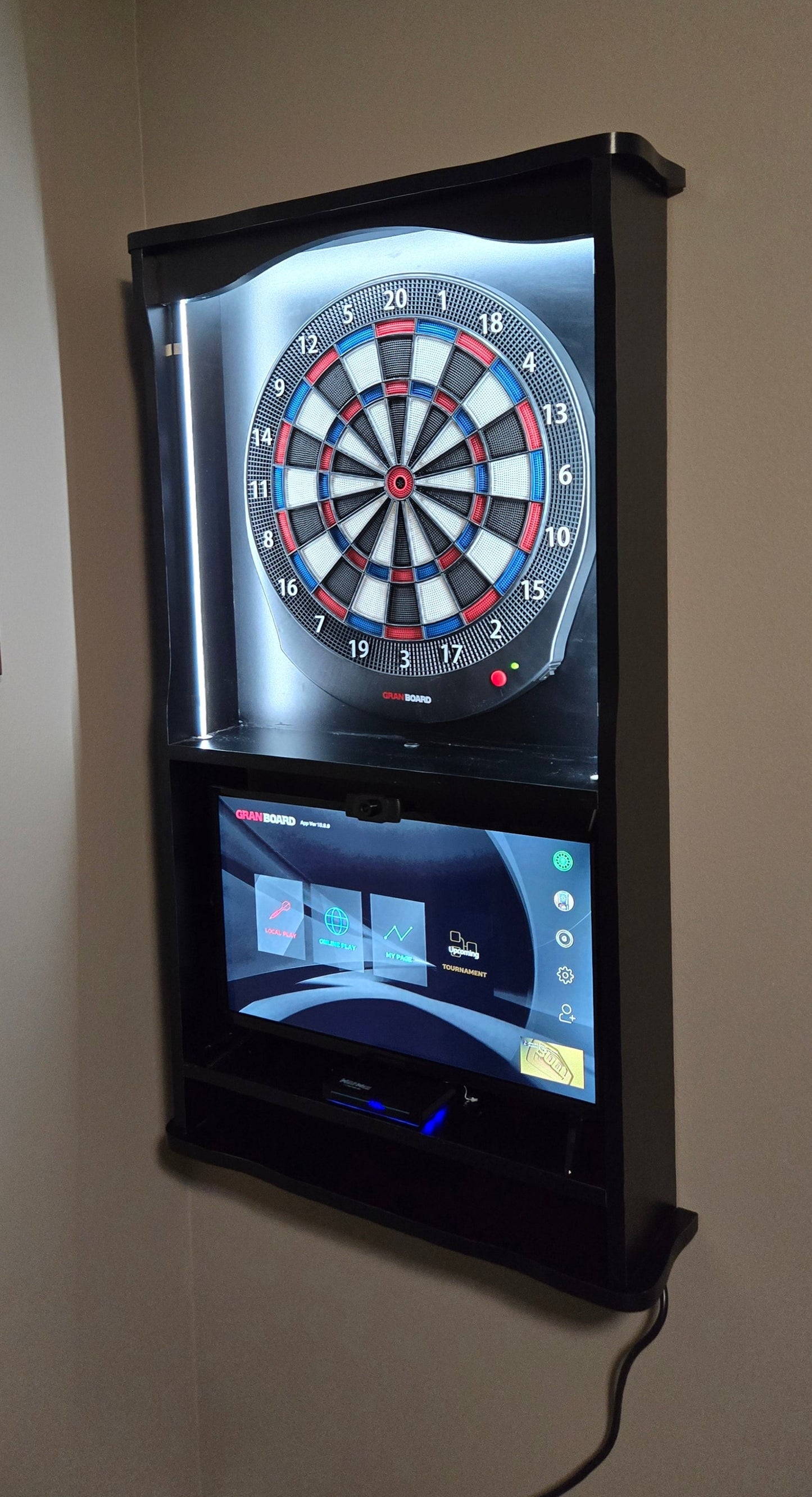 *Simple Dart Board Cabinet