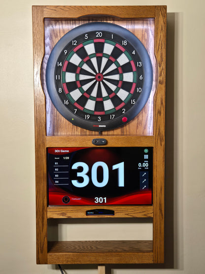 *Alpha Dart Board Cabinet