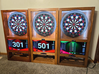 *Alpha Dart Board Cabinet